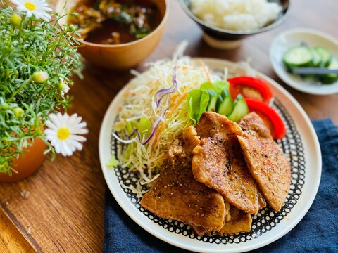 豚のコチュジャン照り焼き